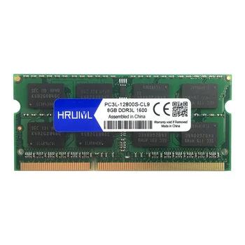 HRUIYL Prenosni Pomnilnik DDR3 4GB 8GB 2GB 1066MHz 1333 1600MHz DDR3L PC3-8500 PC3-10600 PC3-12800 SODIMM Za Prenosnik memoria Ram