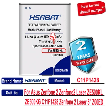 HSABAT 4400mAh Baterija za Asus Zenfone 2 Zenfone2 Laser ZE500KL ZE500KG C11P1428 Zenfone 2 Laser 5