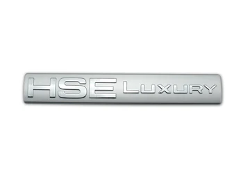 HSE Luksuzni Značko Emblem Nalepko Black Chrome za Land Rover Discovery 4 zadnja vrata prtljažnika LR4 LR3 3 16291