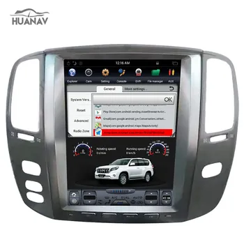 HUANVA Android 7.1 Večpredstavnostna nobeno vozilo, CD, DVD Predvajalnik, GPS Navigacija Za Lexus LX470 Stereo Automedia Sat Nav glavna enota Radio predvajalnik