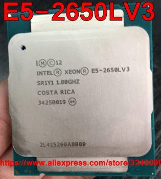 Intel CPU Xeon E5-2650LV3 QS različica 1.8 GHz 12-Core 30 M 65W LGA2011-3 E5-2650L V3 procesor E5 2650LV3 brezplačna dostava E5 2650L V3 15343
