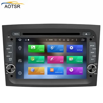 IPS Zaslon Android 8.1 Avto DVD Večpredstavnostna vodja enote za FIAT DOBLO 2016 2017 2018 z GPS navigacija Radio stereo /RDS 4+32 G, BT