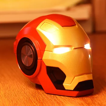 Iron Man brezžični zvočnik Bluetooth prenosni zvočnik soundbox z Micro SD play/ FM funkcije za telefon, računalnik, tablični RAČUNALNIK
