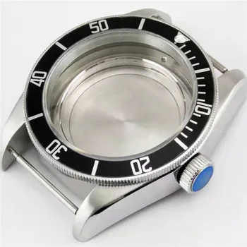 Iz nerjavečega Jekla 41MM Watch Primeru, Safirno Steklo Gledal Kritje za ETA 2824 za ST2130 SW200 P5000 Gibanje rezervnih Delov