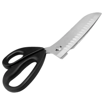 Iz nerjavečega jekla, kuhinja strižna multi funkcija kuhinje snemljiv nož rezilo, škarje ABS shealth