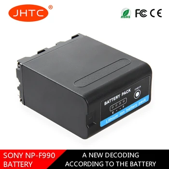 JHTC 3pc NP-F990 NP F990 8800mAh Fotoaparat Baterija Za Sony Kamero HXR-MC1500C NEX-EA50 DSR-PD198P HVR-Z7C NX3 5 LED Video Luč 10874