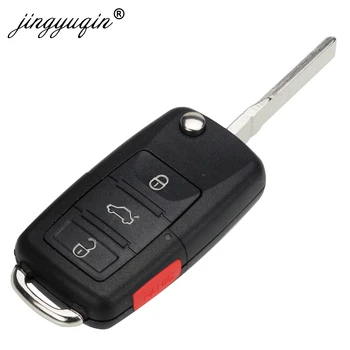 Jingyuqin 1J0959753AM Avto Daljinski Ključ za VW Beetle Golf, Passat Jetta 315Mhz ID48 1J0 959 753 SEM 5FA008399-30 2000-2006 Tipko F.o.b.