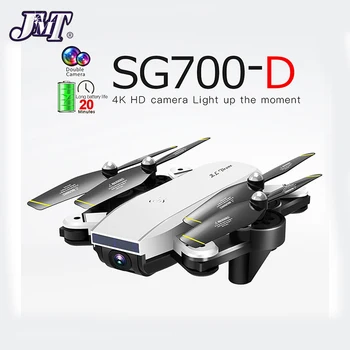 JMT SG700-D Zložljiva WiFi FPV RC Brnenje 4K 1080P HD, Dual Camera Optični Tok v Realnem Času Gesto Zračno Fotografijo, Video RC Quadcopter 7835