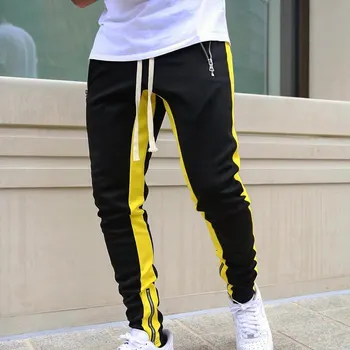 JODIMITTY 2020 Moda Ulične Sweatpants Joggers Vzročno Šport Zippper Hlače Priložnostne Moških Hip Hop Sweatpants Hlače