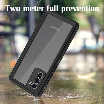 JONSNOW Vodotesno Ohišje za Samsung Note 20 Ultra Plavanje, Potapljanje Prostem Shockproof Primeru za S20 Plus S20 Ultra Popolno Zaščito