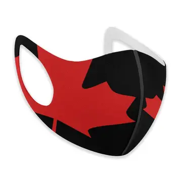 Kanada Maple Leaf šport mondmasker Mondkapjes zaščitne maske za obraz Dustproof Usta Masko za obraz maske luksuzni oblikovalec 7741