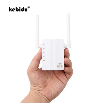 Kebidu 2,4 GHz 300Mbps Super Hitrost Mini Brezžična WIFI Usmerjevalnik Repetitorja Range Extender Signal Booster Način 802.11 n/b/g Omrežja