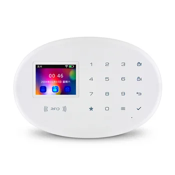 KERUI W20 Brezžično Smart Home WIFI GSM Varnostni Alarmni Sistem S 2,4-palčni TFT, občutljiv na Dotik RFID CardBurglar Alarm