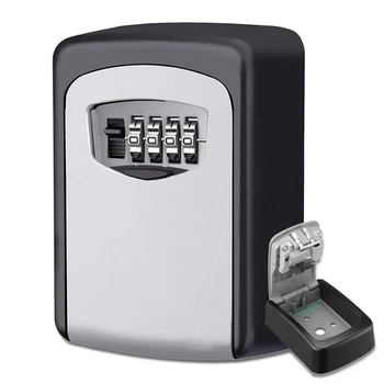 Keybox Ključ Za Zaklepanje Sef Zunanji Steni Mount Kombinacija Password Lock Skrite Tipke Škatla Za Shranjevanje Varnostnih Sefov Za Domačo Pisarno