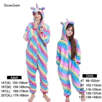 Kigurumi Pajama Samorog Onesies Za Ženske, Moške Zimske Sleepwear Živali Uniocnrio Kostume Odraslih Kugurumi Panda Pižame