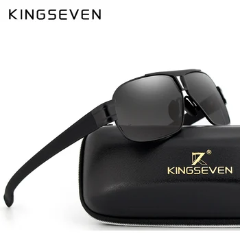 KINGSEVEN Moda Vožnjo sončna Očala Za Moške Polarizirana sončna očala UV400 Zaščito, blagovno Znamko, Design Očala Visoke Kakovosti