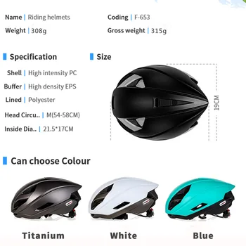 Kolesarjenje cestno kolo čelada aero Moške MTB kolesarske čelade z lučmi EPS Celostno-oblikovani Izposoja Unisex Shockproof Čelade
