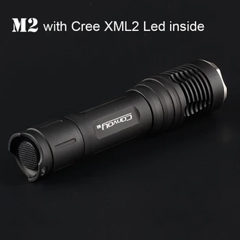 Konvoj M2 Cree XML2 U2 T6 T5 LED Svetilka Močna Lanterna Led Taktično Svetilko Flash Svetlobe Linterna 18650 Delo Svetlobe, Kolo Lučka