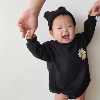 Korejski nov slog baby bodysuit 2020 otroška oblačila, malo marjetice baby bodysuit dekleta fantje obleko baby obleko
