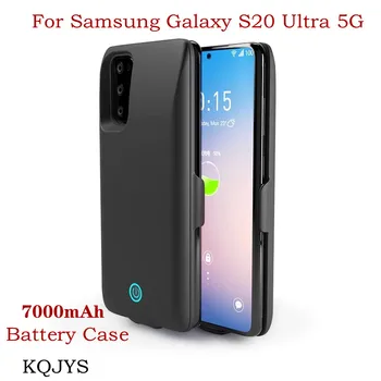 KQJYS Portable Power Bank Baterija Polnjenje Pokrovček za Samsung Galaxy S20 Ultra 5G Baterije Primer Baterijo, Polnilnik Primeru Moč Primeru