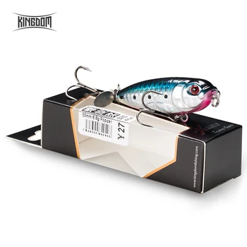 Kraljestvo Predenje Vab 5.5 cm/8.8 g Plavajoče Vrste Fishing Lure Svinčnik Vabe Plastičnih Težko Vabe Kolesce Rep model 5283