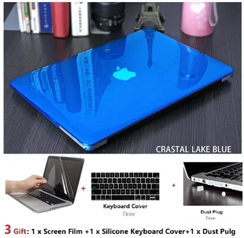 Laptop Primeru Tipkovnico Pokrov Zaslona Film Prah Pulg Za Stare MacBook Pro 15-Palčni pogon CD-ROM (Model: A1286, Različica 2012/2011/2010)