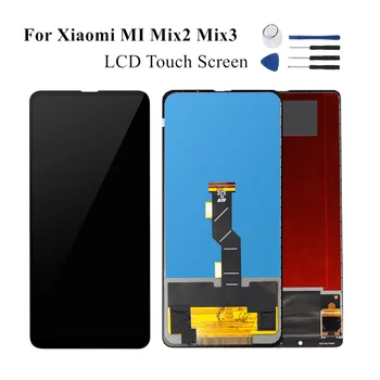 LCD Za Xiaomi Mi Mix 2 Mix2 LCD-Zaslon, Zaslon na Dotik, Računalnike Montažo LCD Nadomestnih Delov Za Xiaomi Mi Mix3 Zaslon