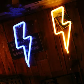 LED Neon Znak Strele Oblikovan USB Baterija Upravlja Noč Svetlobe Dekorativna namizne Svetilke Za Dom Stranka, Dnevna Soba Božič Darilo 10080