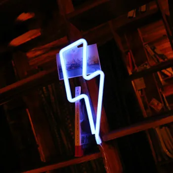 LED Neon Znak Strele Oblikovan USB Baterija Upravlja Noč Svetlobe Dekorativna namizne Svetilke Za Dom Stranka, Dnevna Soba Božič Darilo