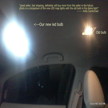 Led notranja osvetlitev Za Kia Niro 2019 10pc Led Luči Za Avtomobile razsvetljave, komplet avtomobilski Zemljevid Branje žarnice Canbus
