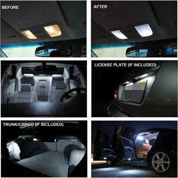 Led notranje luči Za BMW z4 E89 2009+ 7pc Led Luči Za Avtomobile razsvetljave, komplet avtomobilske žarnice Canbus brez Napak 4260