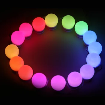 LED RGB Žarnice Sanje barve Svetlobe z Oddaljenim Mavrica Preganja Spreminja Osvetlitev Okrasni Razsvetljava za Stranke Rojstni dan Festivali