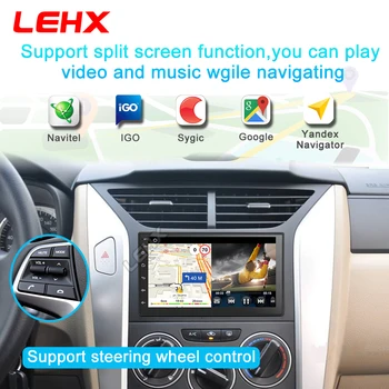 LEHX avtoradio 2 Din Android 9.0 Avto Multimedijski Predvajalnik Autoradio 2din Predvajalnik dvd-jev Za Volkswagen Nissan Hyundai Kia toyota CR-V
