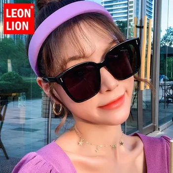LeonLion Kvadratnih Ženske Sončna Očala 2021 Sončna Očala Za Ženske Retro Očala Blagovne Znamke Design Sončna Očala Ženske Prevelik Gafas De Mujer