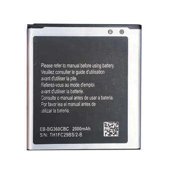Litij-2000mAh EB-BG360BBE EB-BG360CBC Baterija za Samsung Galaxy Jedro Prime G3606 G3608 G3609 Litijeve Baterije za ponovno Polnjenje 4568
