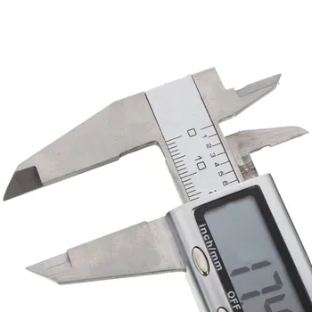 LOMDOK 0-150mm Digitalni Čeljusti baterije iz Nerjavečega Jekla Elektronski Digitalni Vernier Kaliper Mikrometer Merilnik LCD kovček polje