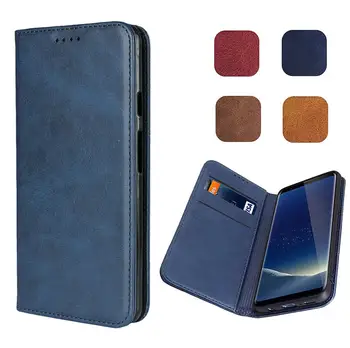 LUCKBUY Luksuzni Primeru za Sony Xperia XA1 Z5 X Kompaktna Ultra-Tanek Magnetni Usnje Knjiga Denarnice Primerih za Sony XZ1 XZ2 Kompakten capa