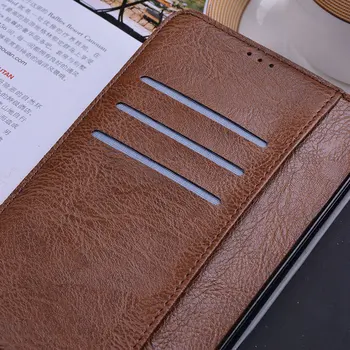 Luksuzni Primeru Za Huawei Mate 20 30 10 9 7 Lite Pro Mini ohišje Telefona Usnja Flip Magnetni Pokrov S Kartico sim Knjiga coque vrečko