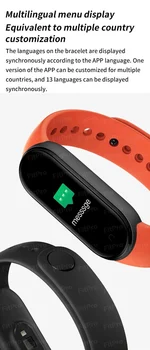 M5 Smart Band Šport Fitnes Zapestnica Watch Fitnes Tracker Smartband Krvnega Tlaka, Srčnega Utripa Nepremočljiva Manšeta 2020