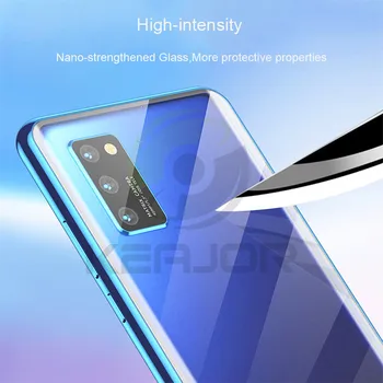 Magnetni Primeru Za Čast Ogledati 30 Pro Primeru Dvojni Stranski Stekleni Pokrov 360° Popolno Zaščito Odbijača Za Huawei Honor V30 Pro 5G Primeru