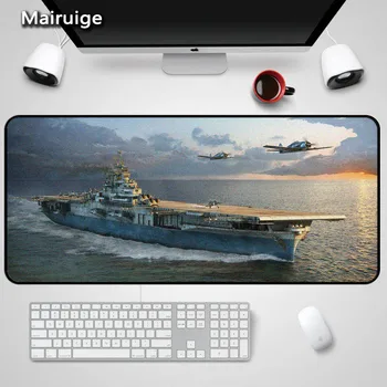 Mairuige Svetu Ladje Tank Battleplane Velikosti Mousepadp Gume Pravokotnik Miši Mat Design Dota2 Csgo Gaming Mouse Pad Mat