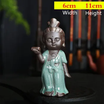 Mala Menih Kipci Bude, Kip Doma Dekor Ornament Zen Kip, Kiparstvo Vrtni Okras 2843