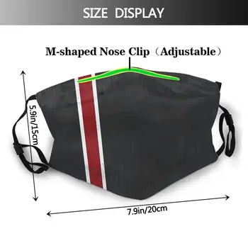 Masa Učinek N7 Trak Za Odrasle Usta Masko Astronavt Prostor Anti Meglica Dustproof Maske Z Filtri, Zaščitni Pokrov Respirator