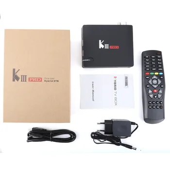MECOOL KIII PRO Amlogic S912 Android TV Box 3GB 16GB DVB-S2, DVB-T2 DVB-C Sprejemnika, + ban KI PRO KII PRO TV BOX Amlogic S905D 2G 16G