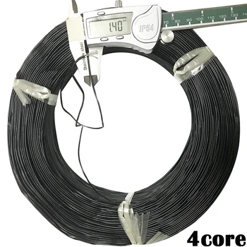 Mehko lakirana žica 2/3/4/5/6/8core klimatska naprava kabel emajl zajeti žične Slušalke Žične OD 1,4 mm emajl-izolirana žica 28