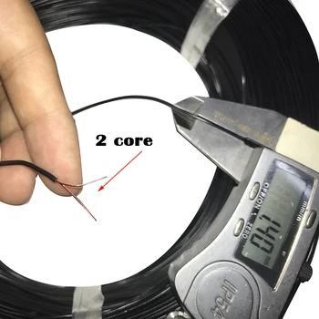Mehko lakirana žica 2/3/4/5/6/8core klimatska naprava kabel emajl zajeti žične Slušalke Žične OD 1,4 mm emajl-izolirana žica
