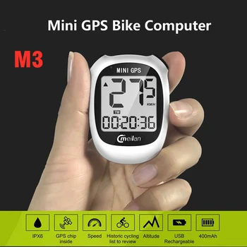 Meilan M2 M3 GPS Navigacije Kolo Računalnik Nepremočljiva Brezžični Kolesarski Računalnik Bluetooth 4.0 Izposoja Navigationr in prevožene poti
