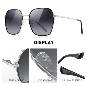 MERRYS DESIGN Ženske Modni Kvadratnih Polarizirana sončna Očala Moških Klasične blagovne Znamke sončna Očala Gradient Objektiv UV400 Zaščito S8406