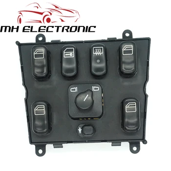 MH Elektronskih Avto Dodatki Moči Okna Stikalo 1638206610 za Mercedes-Benz ML320 W163 ML400 ML430 ML500