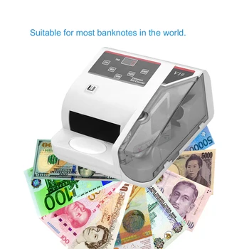 Mini Denar detektor z UV MG WM bill števec za najbolj Valuti Opomba Račun Denarnih Štetje Pralni EU-V10 Finančne Oprema